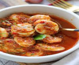 Prawn sambal